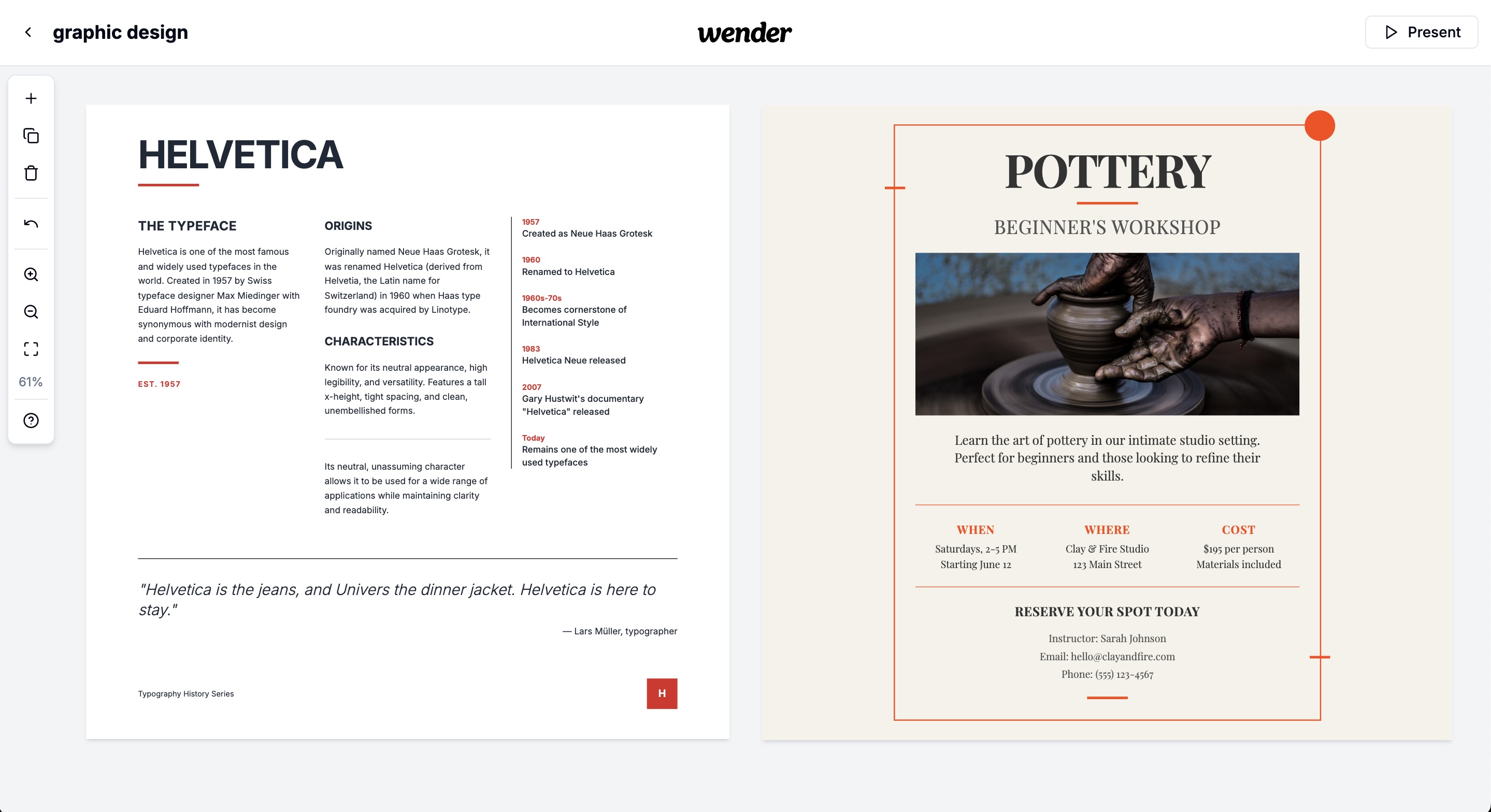 Graphic Design Example